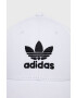 adidas Originals șapcă de baseball din bumbac culoarea alb cu imprimeu FJ2545-WHT/BLK - Pled.ro