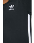 adidas Originals longsleeve femei culoarea negru - Pled.ro