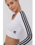 adidas Originals Longsleeve H37769 femei culoarea alb - Pled.ro