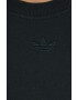 adidas Originals longsleeve din bumbac culoarea negru - Pled.ro