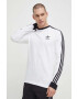 adidas Originals longsleeve din bumbac culoarea alb modelator IA4879-WHITE - Pled.ro