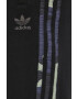 adidas Originals pantaloni HM4871 femei culoarea bej cu imprimeu - Pled.ro