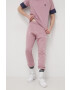 adidas Originals pantaloni Adicolor HE6991 barbati culoarea bej neted - Pled.ro