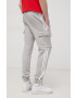 adidas Originals pantaloni Adicolor HF7514 femei culoarea albastru marin neted - Pled.ro