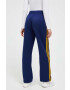 adidas Originals pantaloni de trening culoarea albastru marin cu imprimeu - Pled.ro