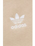 adidas Originals pantaloni de trening femei culoarea bej neted HJ7865-MAGBEI - Pled.ro