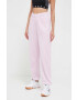 adidas Originals pantaloni de trening culoarea roz neted - Pled.ro