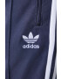 adidas Originals pantaloni de trening culoarea albastru marin cu imprimeu - Pled.ro