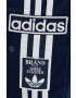 adidas Originals pantaloni de trening culoarea albastru marin cu imprimeu - Pled.ro