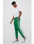 adidas Originals pantaloni de trening culoarea verde cu imprimeu - Pled.ro