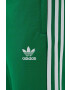 adidas Originals pantaloni de trening culoarea verde cu imprimeu - Pled.ro