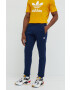 adidas Originals pantaloni de trening barbati culoarea albastru marin cu imprimeu - Pled.ro