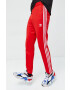 adidas Originals pantaloni de trening barbati culoarea rosu modelator - Pled.ro