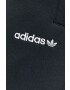 adidas Originals pantaloni de trening femei culoarea verde cu imprimeu - Pled.ro