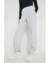 adidas Originals pantaloni de trening femei culoarea gri melanj - Pled.ro