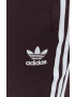 adidas Originals pantaloni de trening barbati culoarea bordo neted - Pled.ro