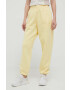 adidas Originals pantaloni de trening culoarea galben neted - Pled.ro