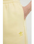 adidas Originals pantaloni de trening culoarea galben neted - Pled.ro