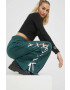 adidas Originals pantaloni de trening Always Original femei culoarea verde neted - Pled.ro