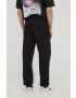 adidas Originals pantaloni de trening din bumbac femei culoarea negru cu imprimeu - Pled.ro