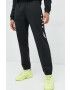 adidas Originals pantaloni de trening din bumbac barbati culoarea negru cu imprimeu - Pled.ro