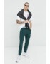 adidas Originals pantaloni de trening din bumbac barbati culoarea verde cu imprimeu - Pled.ro