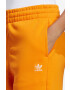 adidas Originals pantaloni de trening din bumbac culoarea portocaliu neted IK7689-POMARANCZ - Pled.ro