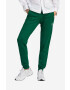 adidas Originals pantaloni de trening din bumbac culoarea verde neted IA6480-green - Pled.ro