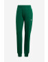 adidas Originals pantaloni de trening din bumbac culoarea verde neted IA6480-green - Pled.ro