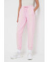 adidas Originals pantaloni de trening din bumbac culoarea roz cu imprimeu - Pled.ro