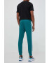 adidas Originals pantaloni de trening IM2110-ARCFUS culoarea turcoaz cu imprimeu - Pled.ro