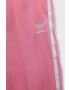 adidas Originals pantaloni de trening pentru copii culoarea roz cu imprimeu - Pled.ro