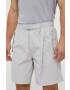 adidas Originals pantaloni scurti barbati culoarea gri - Pled.ro