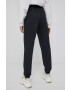 adidas Originals pantaloni Trefoil Moments HE9505 femei culoarea negru neted - Pled.ro