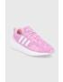 adidas Originals Pantofi copii Swift Run 22 GW8177 culoarea roz - Pled.ro