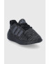 adidas Originals Pantofi copii Swift Run 22 El I GW8167 culoarea negru - Pled.ro