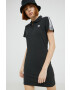 adidas Originals rochie culoarea negru mini mulata - Pled.ro