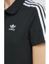 adidas Originals rochie culoarea negru mini mulata - Pled.ro