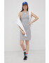 adidas Originals Rochie HF7486 culoarea gri mini mulat HF7486-MGREYH - Pled.ro