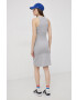 adidas Originals Rochie HF7486 culoarea gri mini mulat HF7486-MGREYH - Pled.ro