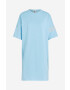 adidas Originals rochie Adicolor Neuclassics Tee Dress mini oversize IB7308-blue - Pled.ro