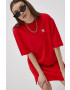 adidas Originals rochie din bumbac culoarea roz mini drept - Pled.ro