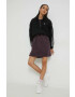 adidas Originals rochie din bumbac culoarea violet midi oversize - Pled.ro