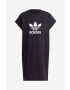 adidas Originals rochie din bumbac culoarea negru mini drept IC5483-black - Pled.ro