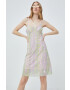 adidas Originals rochie HT5985 culoarea roz mini drept HT5985-CLPINK - Pled.ro