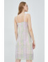 adidas Originals rochie HT5985 culoarea roz mini drept HT5985-CLPINK - Pled.ro