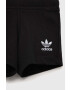 adidas Originals set de bumbac pentru bebelusi culoarea negru - Pled.ro