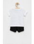 adidas Originals set de bumbac pentru copii Disney HF7538 culoarea alb - Pled.ro