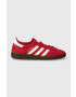 adidas Originals sneakers din piele intoarsă culoarea rosu - Pled.ro