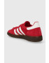 adidas Originals sneakers din piele intoarsă culoarea rosu - Pled.ro